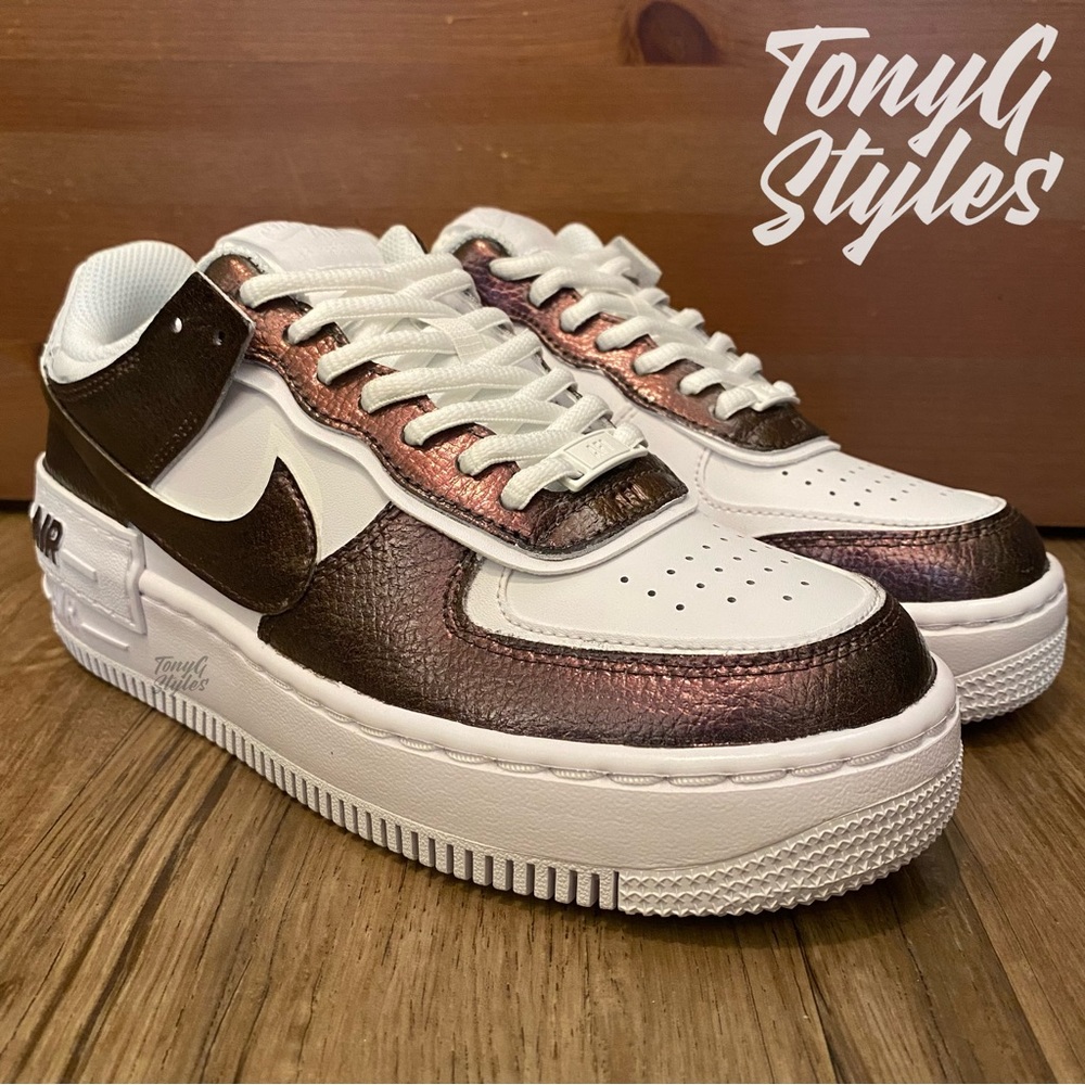 ✨NEW✨ CUSTOM NIKE AIR FORCE 1 LOW SHADOW - Picture 7 of 15